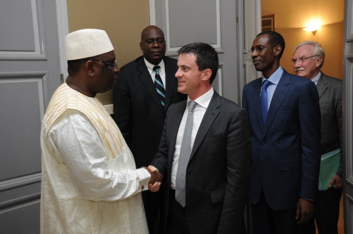 Audience Manuel Valls-Macky Sall : Développement, sécurité-terrorisme et coopération de défense au menu Audience Manuel Valls-Macky Sall : Développement, sécurité-terrorisme et coopération de défense au menu