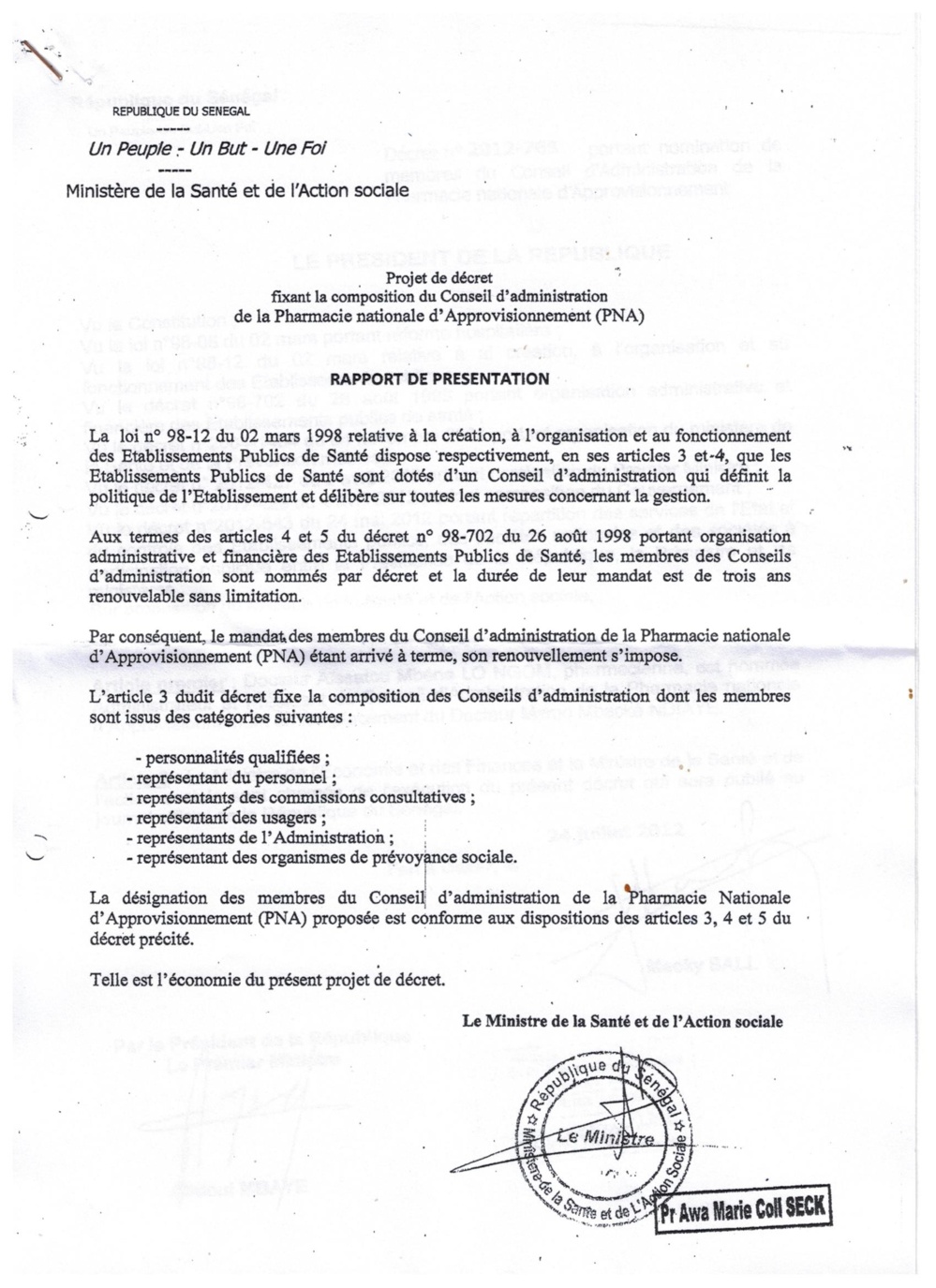 Exclusif Leral.net: Imbroglio juridique et micmacs à la Pharmacie Nationale d’Approvisionnement (PNA) Exclusif Leral.net: Imbroglio juridique et micmacs à la Pharmacie Nationale d’Approvisionnement (PNA)