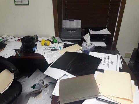 USA: Le bureau de Alioune Guèye qui avait fait les révélations sur Petro-tim, cambriolé (images) USA: Le bureau de Alioune Guèye qui avait fait les révélations sur Petro-tim, cambriolé (images)