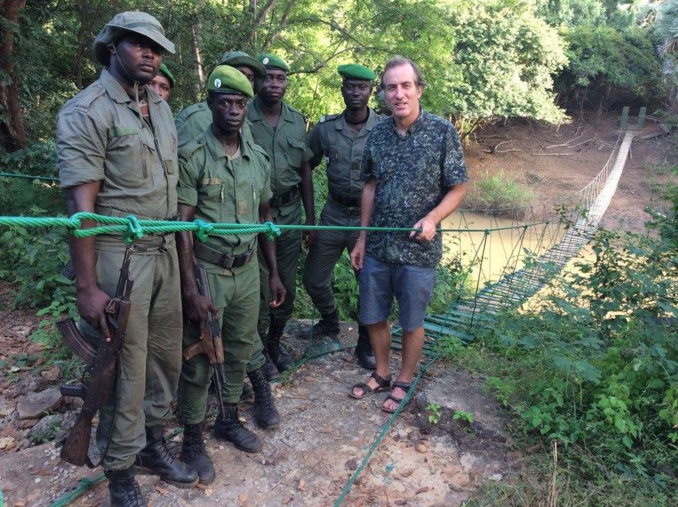 l'Ambassadeur accueilli par la brigade