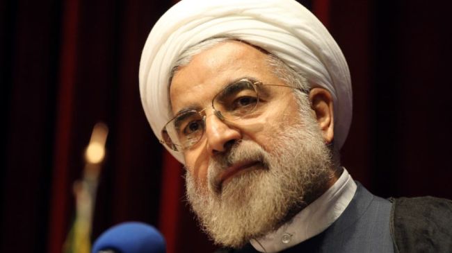 Le président iranien Hassan Rohani Le président iranien Hassan Rohani