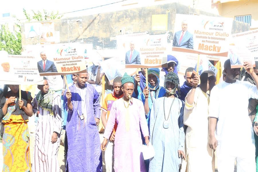 Macky Sall chez la famille Omarienne à Louga : Mamour Diallo mobilise en masse ses militants Macky Sall chez la famille Omarienne à Louga : Mamour Diallo mobilise en masse ses militants