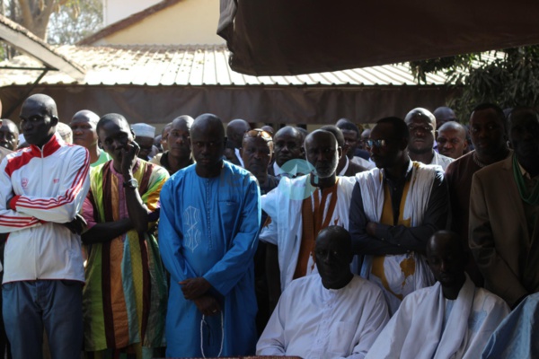 Photos: La levée du corps d'Aboubacry Mbodj secrétaire général de la RADDHO