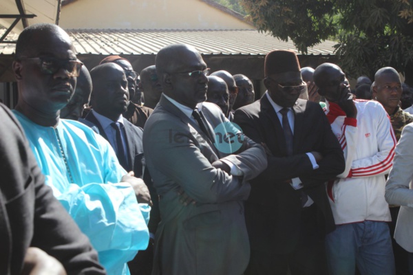 28 Photos: La levée du corps d'Aboubacry Mbodj secrétaire général de la RADDHO