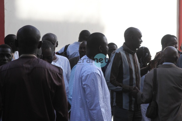 Photos: La levée du corps d'Aboubacry Mbodj secrétaire général de la RADDHO