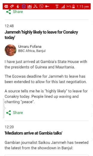 URGENT GAMBIE: Yahya Jammeh en partance pour Conakry URGENT GAMBIE: Yahya Jammeh en partance pour Conakry