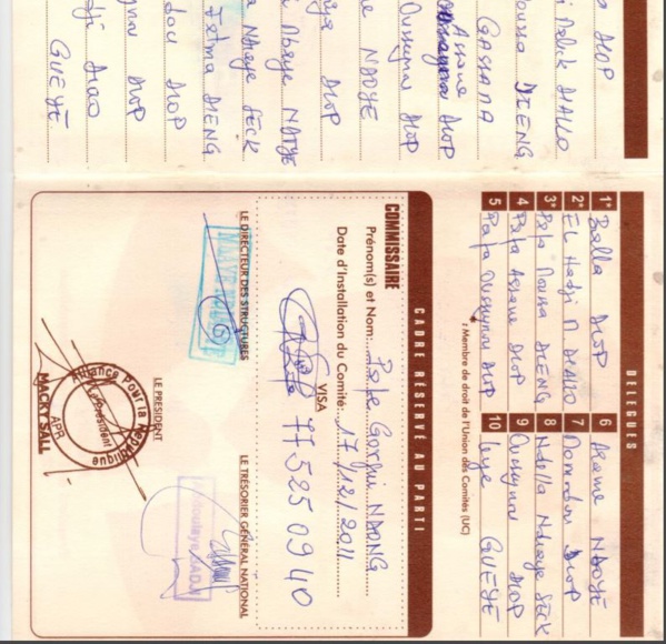 Droit de réponse: Balla Diop adoube Seydou Guèye et flingue Moustapha Diakhaté et la COJER de Rufisque 