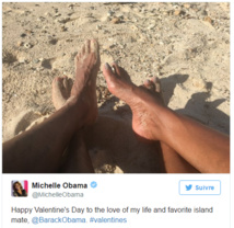 Michelle et Barack Obama: une Saint-Valentin trop romantique ! Michelle et Barack Obama: une Saint-Valentin trop romantique !