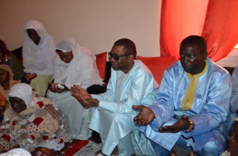 Revivez la présentation de condoléances de Youssou Ndour à Aïssatou Diop Fall (Images)