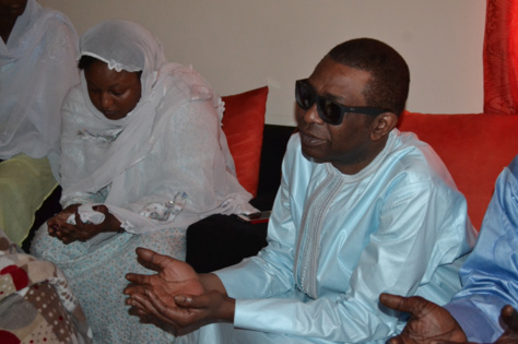 Revivez la présentation de condoléances de Youssou Ndour à Aïssatou Diop Fall (Images)