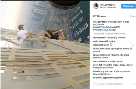 Une mannequin en garde-à -vue à Dubaï... pour une photo (très) controversée Une mannequin en garde-à -vue à Dubaï... pour une photo (très) controversée