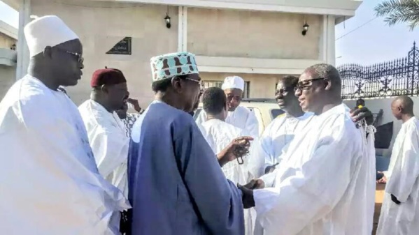 Al Amine présente ses condoléances au Khalife Général des Mourides Al Amine présente ses condoléances au Khalife Général des Mourides