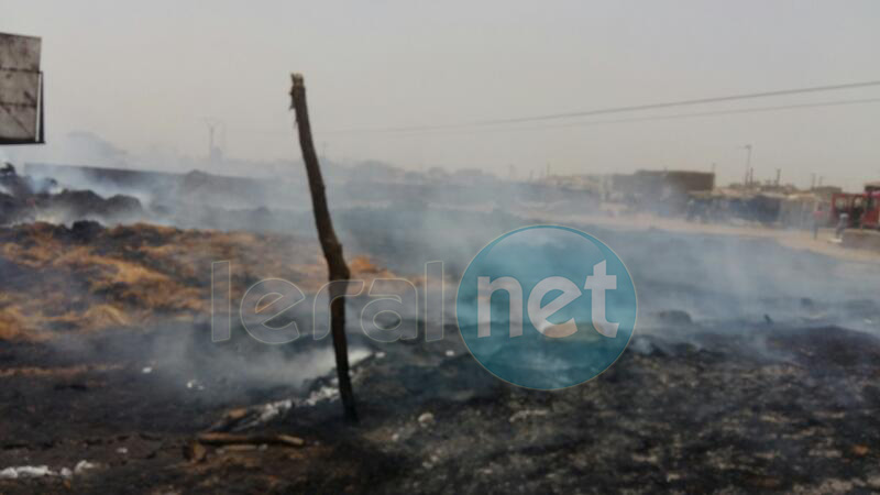 PHOTOS: Incendie à Sicap Mbao "Fora" PHOTOS: Incendie à Sicap Mbao "Fora"
