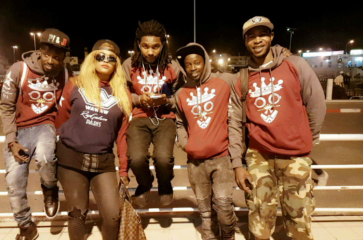 Hip- Hop Galsen à Paris: Déesse Major en compagnie des rappeurs et des animateurs