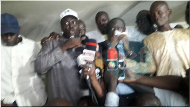 Le message de Bamba Fall après son séjour carcéral (images) Le message de Bamba Fall après son séjour carcéral (images)