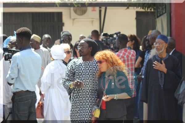 Vidéo et photos: la levée du corps de Issa Samb alias Joe Ouakam 