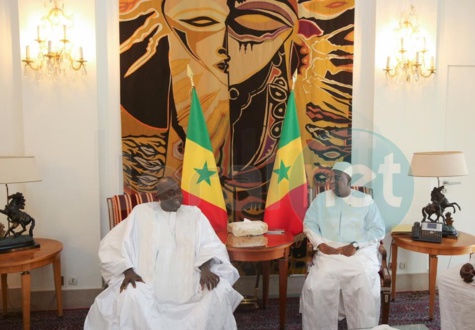 La fédération des groupements religieux et culturels des disciples de cheikh Ahmadou Bamba était au palais La fédération des groupements religieux et culturels des disciples de cheikh Ahmadou Bamba était au palais