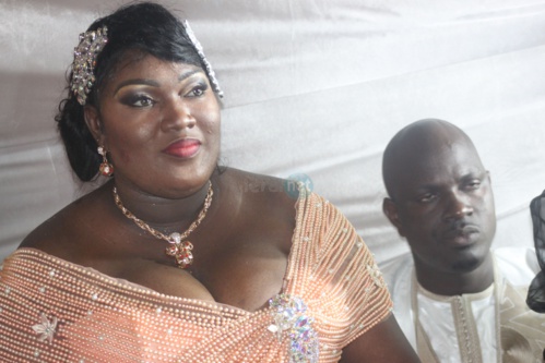 Le couple Bijou Ngoné et son chéri, heureux ménage