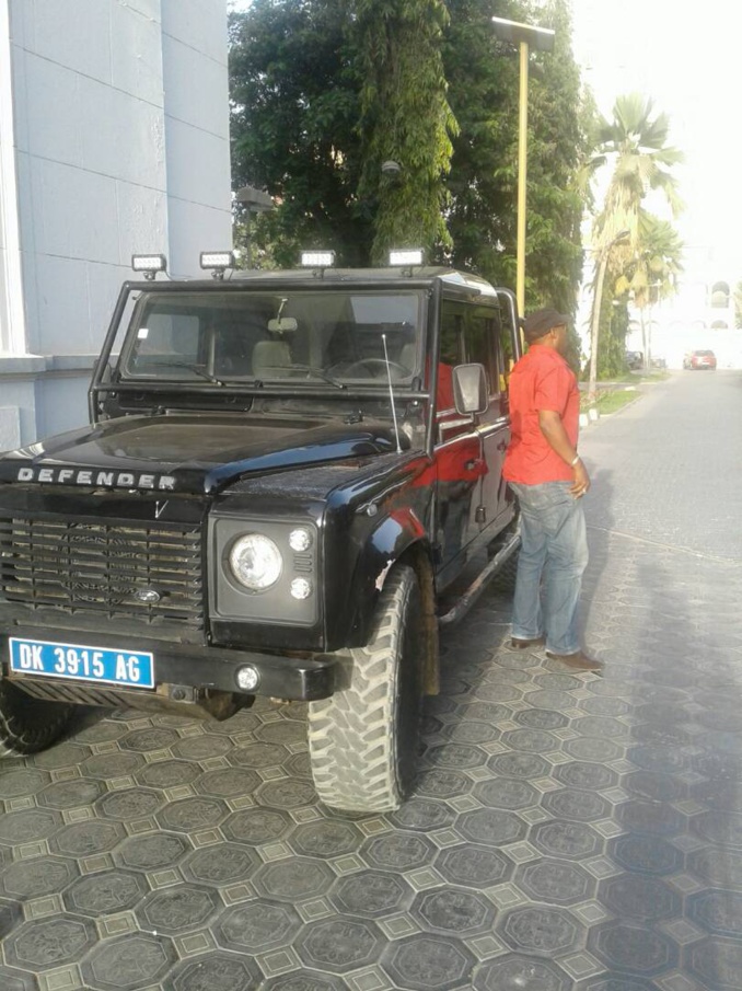 Barthélemy Diaz en mode defender  Barthélemy Diaz en mode defender
