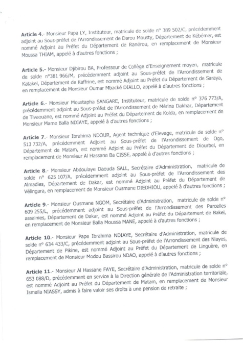 Décret n° 2017-1176 portant nomination d'Adjoints au préfet Décret n° 2017-1176 portant nomination d'Adjoints au préfet
