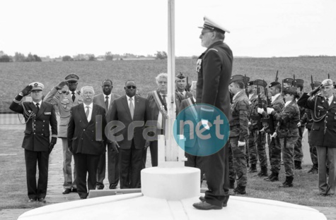 Photos : Le président Macky Sall a pris part à la commémoration à la mémoire des tirailleurs sénégalais à Chastre