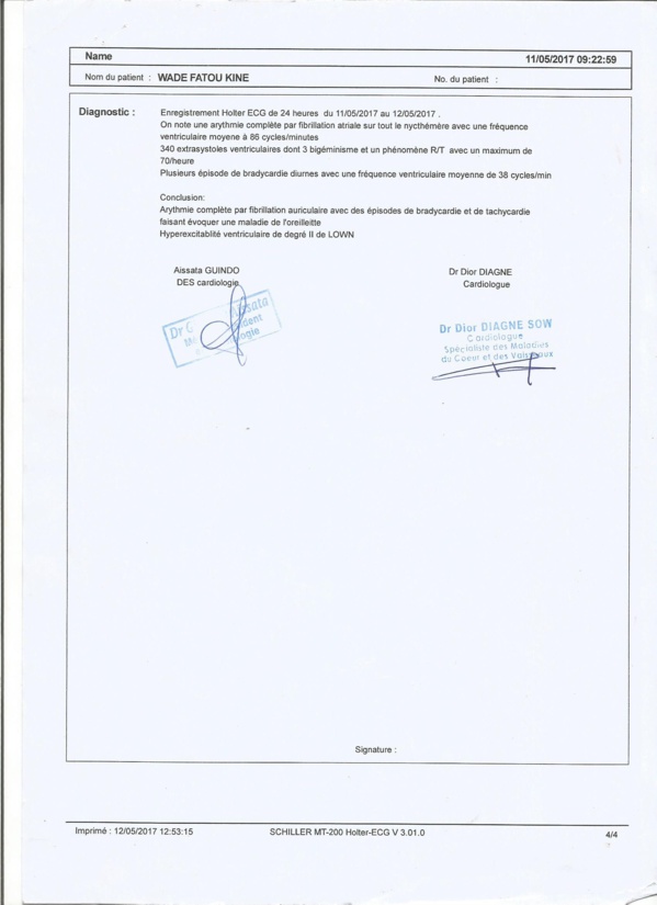 ​Fatou Kiné Wade (37 ans), nécessitant d’urgence une prothèse mécanique cardiaque, sollicite l’aide de Marième Faye Sall et des bonnes volontés ​Fatou Kiné Wade (37 ans), nécessitant d’urgence une prothèse mécanique cardiaque, sollicite l’aide de Marième Faye Sall et des bonnes volontés