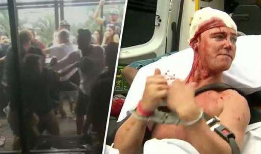 Vidéo-Une violente bagarre éclate en rue après le duel Mayweather-McGregor Vidéo-Une violente bagarre éclate en rue après le duel Mayweather-McGregor