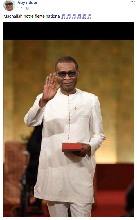 Arret sur images: Aby fiere de son frere Youssou Ndour