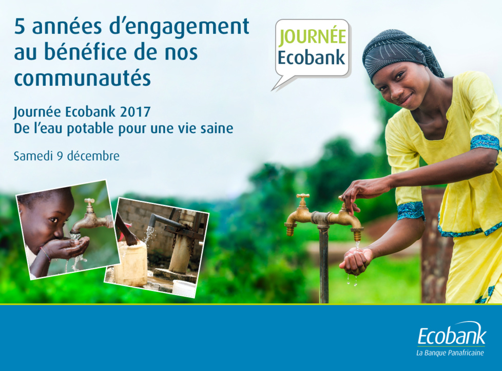 5ème Ecobank Day : De l'eau potable pour une vie saine 5ème Ecobank Day : De l'eau potable pour une vie saine