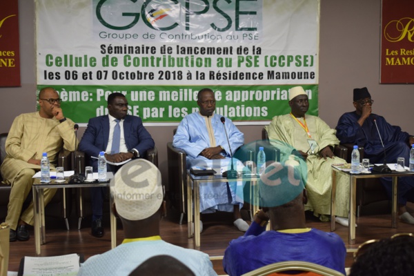PHOTOS - Séminaire de lancement du groupe de contribution au PSE PHOTOS - Séminaire de lancement du groupe de contribution au PSE
