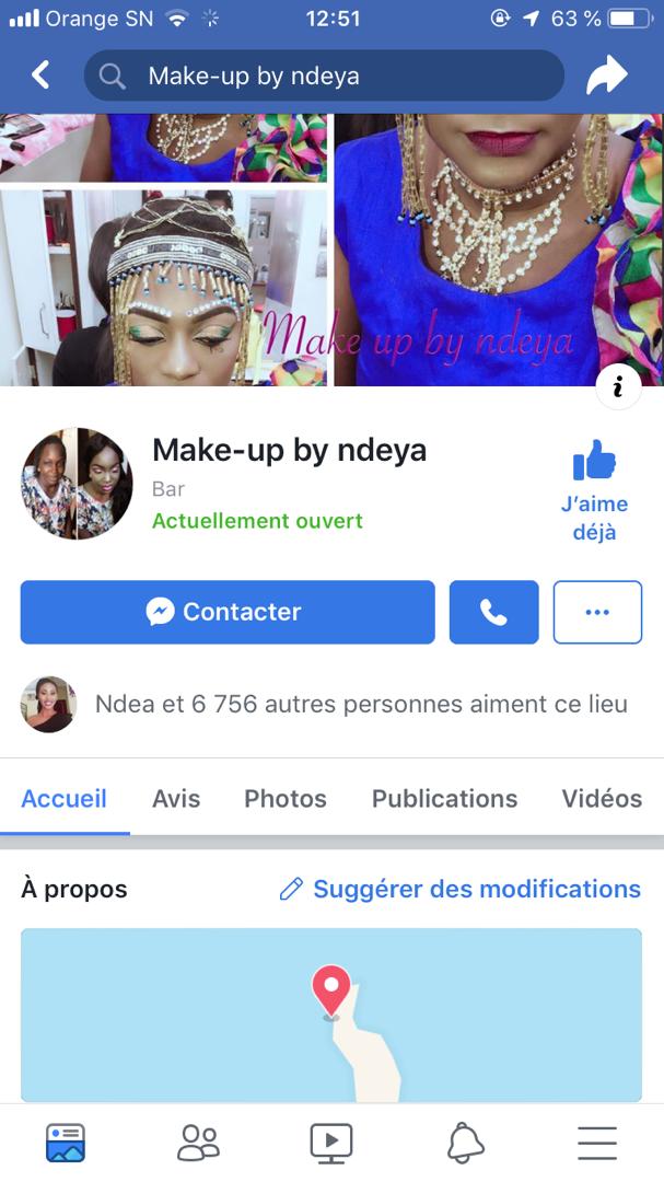 Make-up by Ndèya: La reine du maquillage étale son savoir-faire Make-up by Ndèya: La reine du maquillage étale son savoir-faire