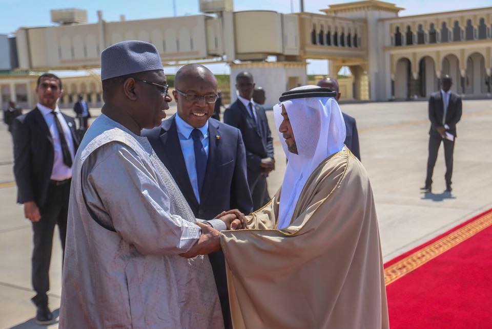Émirats Arabes Unis : Macky et Marième Faye Sall se posent à Abu Dhabi Émirats Arabes Unis : Macky et Marième Faye Sall se posent à Abu Dhabi