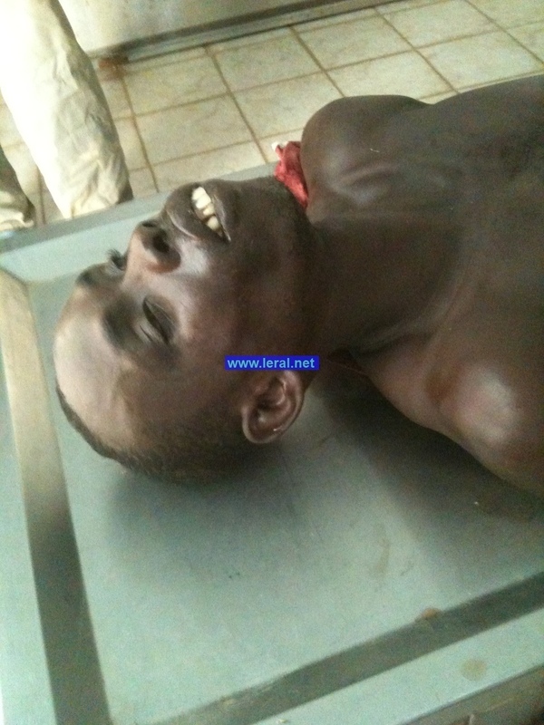 ( Photos : âmes sensibles s'abstenir )  Mort du soldat El hadji Malick Ndongo: ce que l’armée n’a pas dit