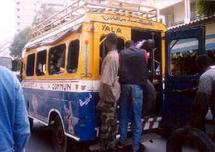 Ambiance Inhabituelle : Dakar sans ses « cars rapides » Ambiance Inhabituelle : Dakar sans ses « cars rapides »