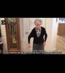 Une mamie de 90 ans danse pour Whitney Houston dans le Zapping Gentside Une mamie de 90 ans danse pour Whitney Houston dans le Zapping Gentside