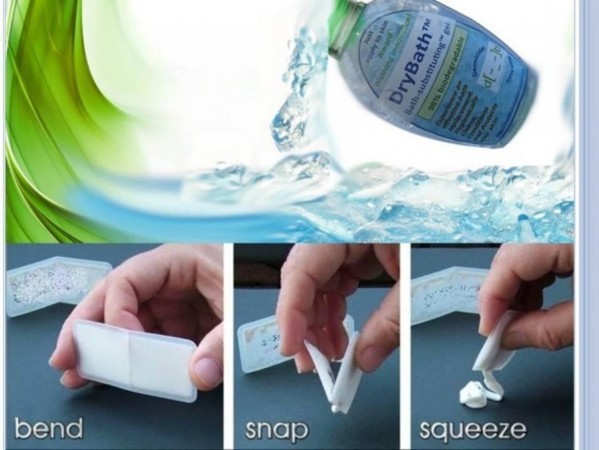Un Sud-Africain invente la douche sans eau Un Sud-Africain invente la douche sans eau