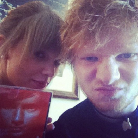 Taylor Swift en duo avec Ed Sheeran Taylor Swift en duo avec Ed Sheeran