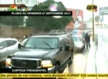 Les 15 minutes de calvaire de Macky Sall devant le tunnel de Karim Wade Les 15 minutes de calvaire de Macky Sall devant le tunnel de Karim Wade