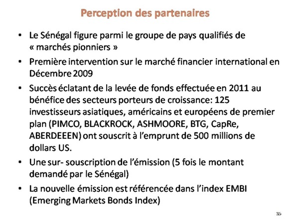 Bilan de l'alternance par Samuel Sarr ( Document preuve) PARTI 2