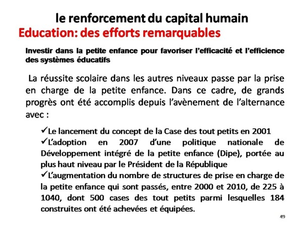 Bilan de l'alternance par Samuel Sarr ( Document preuve) PARTI 2