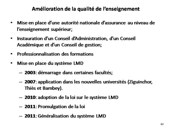 Bilan de l'alternance par Samuel Sarr ( Document preuve) PARTI 3