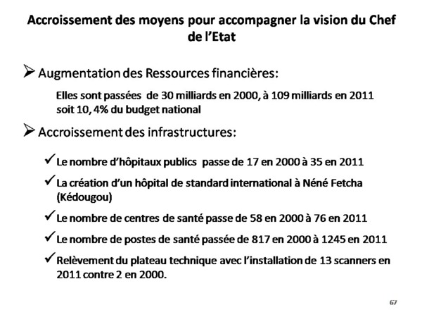 Bilan de l'alternance par Samuel Sarr ( Document preuve) PARTI 3