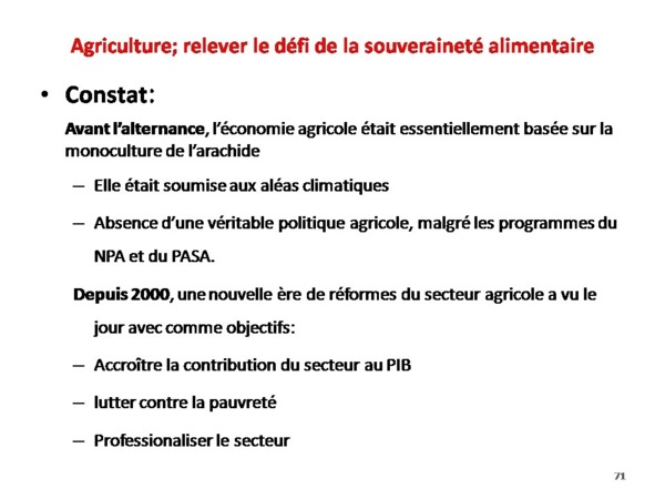 Bilan de l'alternance par Samuel Sarr ( Document preuve) PARTI 3