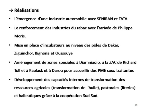 Bilan de l'alternance par Samuel Sarr ( Document preuve) PARTI 4