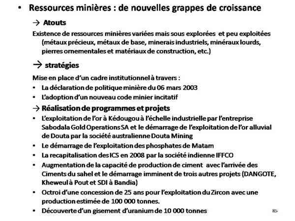 Bilan de l'alternance par Samuel Sarr ( Document preuve) PARTI 4