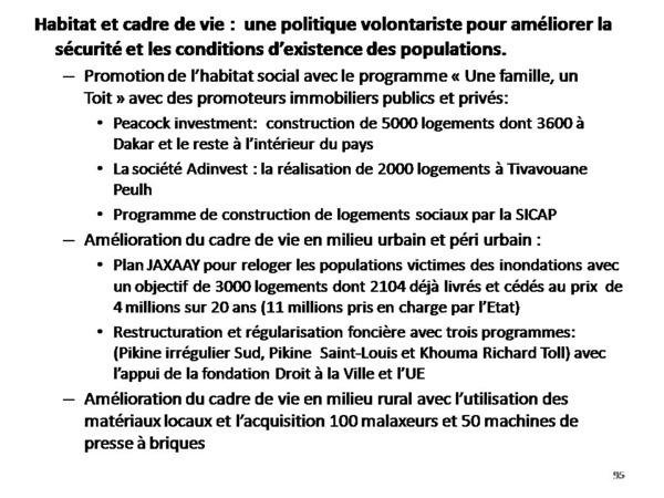 Bilan de l'alternance par Samuel Sarr ( Document preuve) PARTI 4