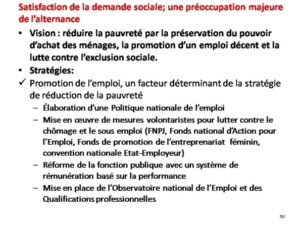 Bilan de l'alternance par Samuel Sarr ( Document preuve) PARTI 4