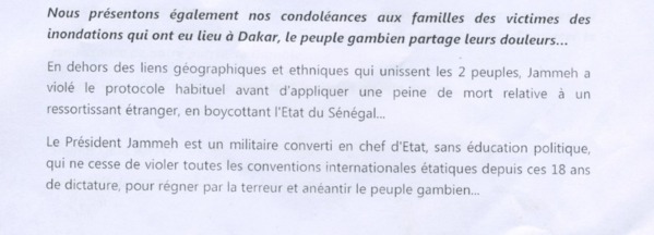 Sheikh Sidia Bayo lance le Conseil national de transition pour la Gambie Sheikh Sidia Bayo lance le Conseil national de transition pour la Gambie
