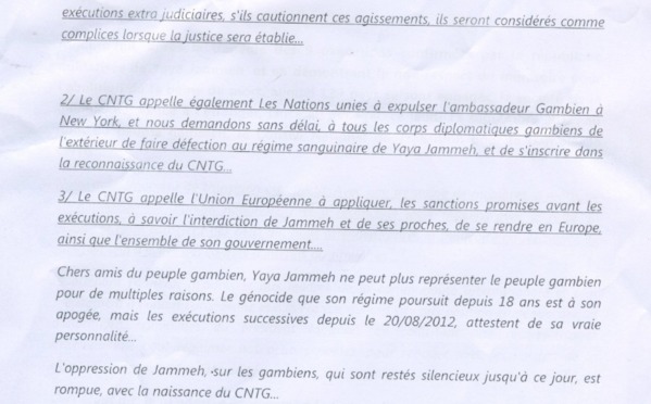 Sheikh Sidia Bayo lance le Conseil national de transition pour la Gambie Sheikh Sidia Bayo lance le Conseil national de transition pour la Gambie
