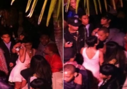 Rihanna et Chris Brown : Un nouveau baiser Rihanna et Chris Brown : Un nouveau baiser